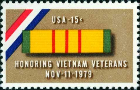 Scott #1802 HONORING VIETNAM VETERANS 1979 single stamp denomination: 15¢