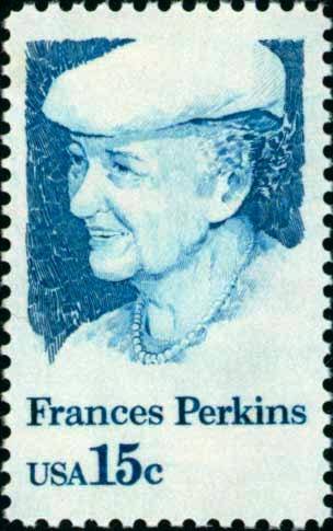 Scott #1821 FRANCES PERKINS 1980 single stamp denomination: 15¢