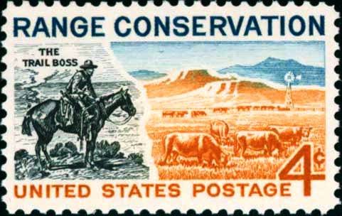 Scott #1176 RANGE CONSERVATION 1961 single stamp denomination: 4¢