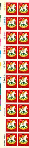 Scott #1769 CHRISTMAS – rocking horse 1978 stamp plate block 20 denomination: 15¢
