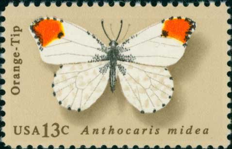 Scott #1715 Butterflies 1977 single stamp denomination: 13¢