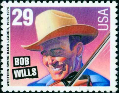 Scott #2774 BOB WILLS - American Music Series 1993 single stamp denomination: 29¢