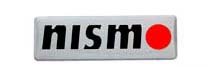 Nissan NISMO 2.5" x 0.75" Aluminum Emblem