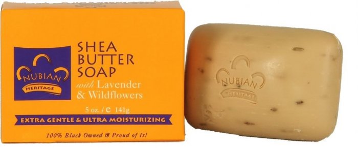 SHEA BUTTER SOAP WITH LAVENDAR & WILDFLOWERS