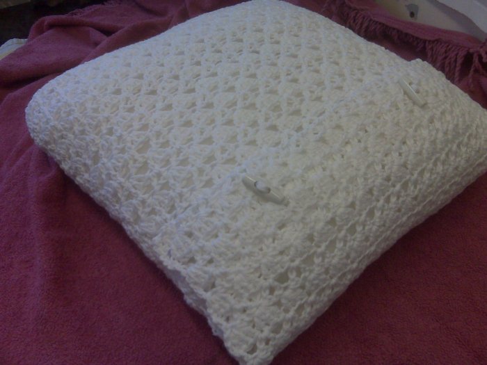 Cotton Crochet Cushion