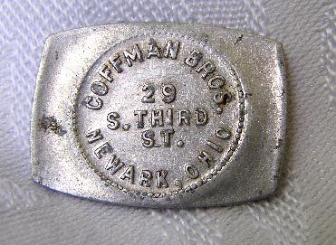 Coffman Bros Newark Ohio Good For 5 Cents Trade Token