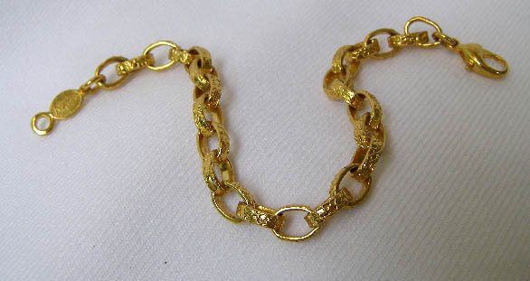 Vintage Napier Large Mariner Link Bracelet