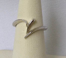 Vintage Modernist Sarah Coventry Ring Sz 5
