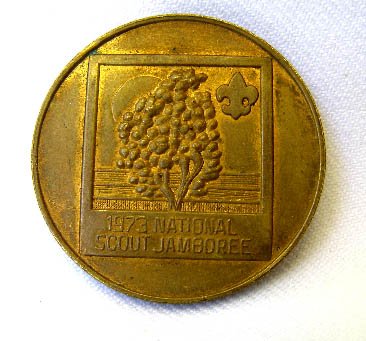 1973 National Boy Scout Jamboree Medal Token Coin USA
