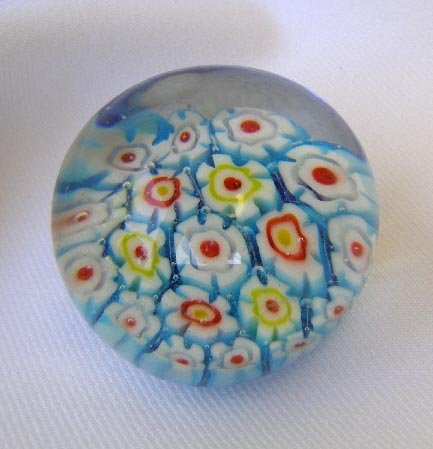 Vintage Millefiore Paperweight