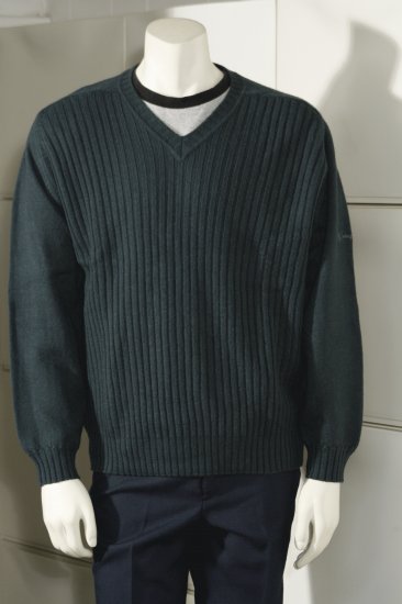 PRINGLE SPORT Sweater Pullover vtg '90s SCOTLAND Wool L mint
