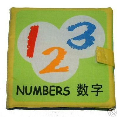 Baby Cloth Book on Numbers