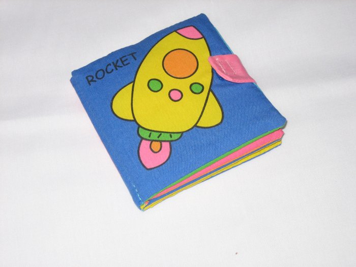 Baby Cloth Book on Transport
