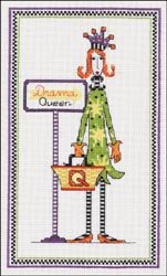 Dolly Mama Counted Cross Stitch Kit DRAMA QUEEN