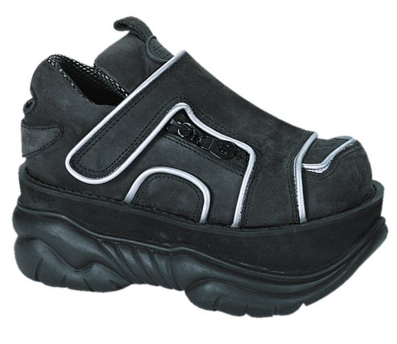 Neptune - Men's Leather Platform Shoes