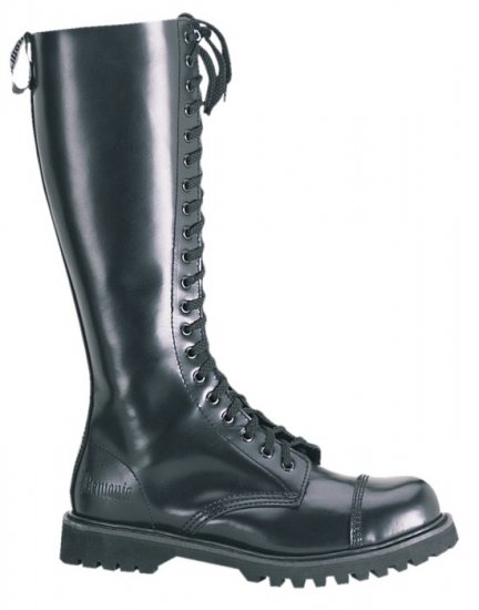 "Rocky" - Men's Steel Toe Leather Combat Boots