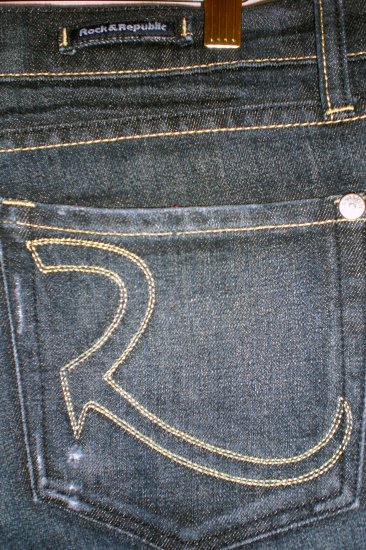 Rock&Republic Dark Denim Flare Jeans - 30