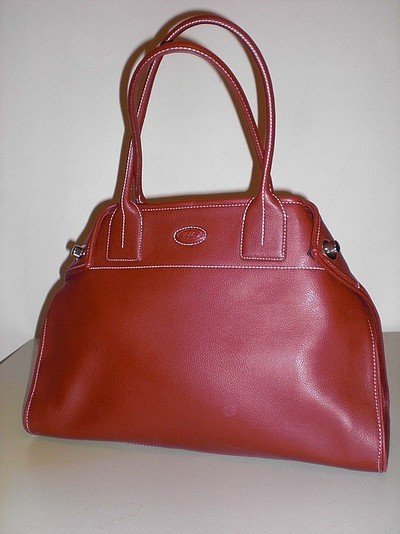 HUGE Red tote bag! TOD's look a like!