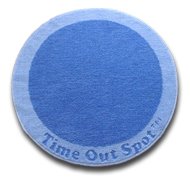 Circular Blue Time Out Spot