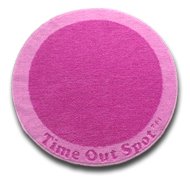 Circular Pink Time Out Spot