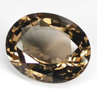 Pair of Brilliant Oval Cut Smoky Quartz 8.02Cttw.