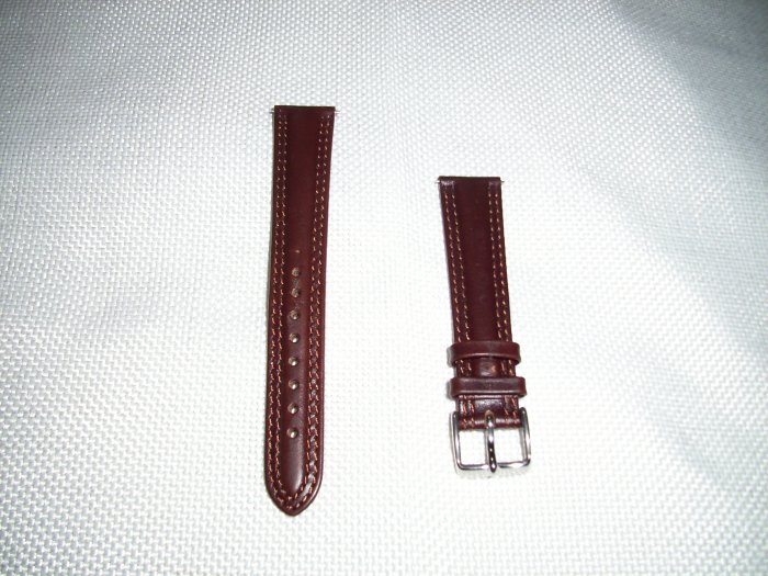 Genuine Leather Watchband Size 19mm