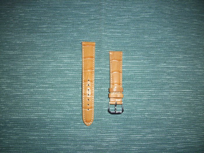 Genuine Leather Watchband Size 18mm