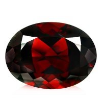 2.38ct Natural Spessartite Red Garnet Oval VS