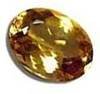 .58ct Natural Oval Golden Imperial Topaz VVS