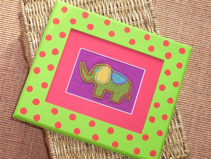 FUNNY ELEPHANT Framed