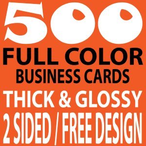 500 Full Color Double Sided Business Cards