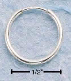 Sterling Silver Hoop Earrings