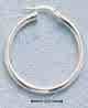 Sterling Silver Tubular Hoop Earrings