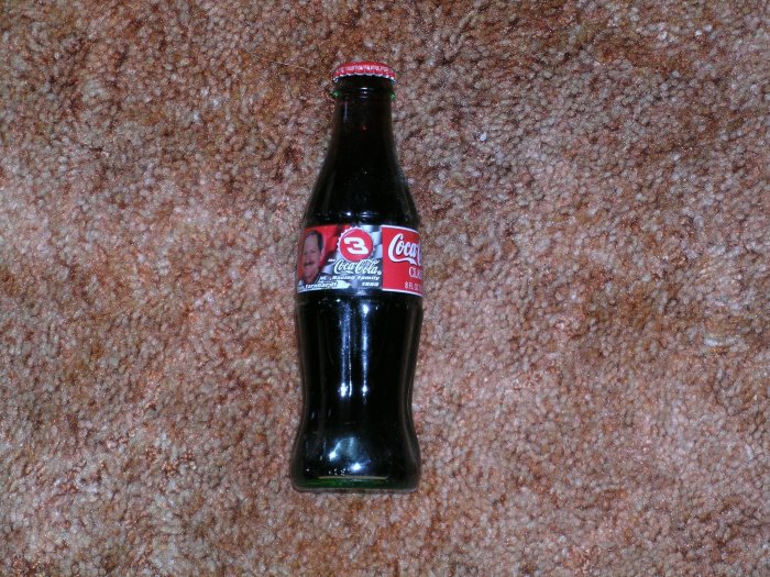TWO (2) COCA COLA BOTTLES - DALE EARNHARDT
