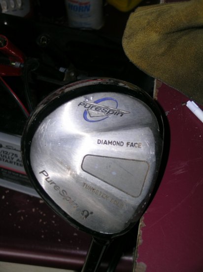 GOLF CLUB - DIAMOND FACE PURE SPIN - 9 DEGREE