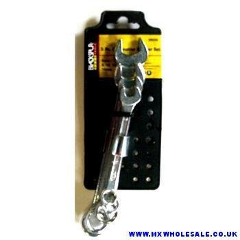 5pc comb spanner set