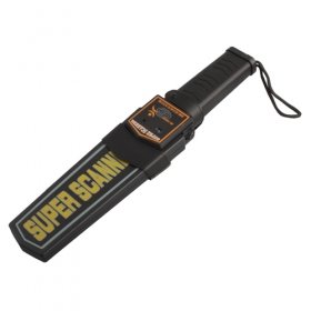 Handheld Metal Detector with Adjustable Sensitivity and Vibration Alert
