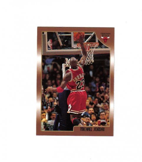 MICHAEL JORDAN 98-99 TOPPS #77