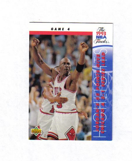 MICHAEL JORDAN 93-94 UPPER DECK #201