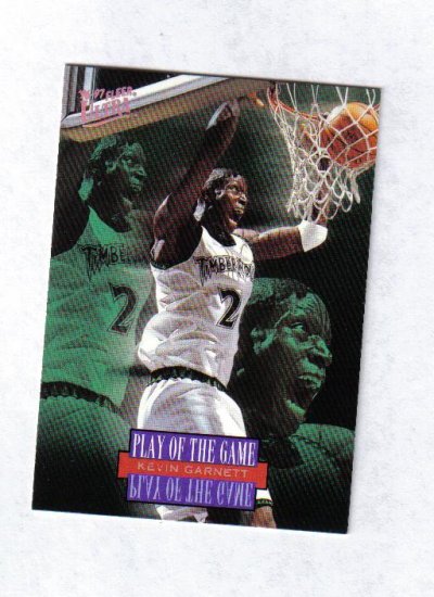 KEVIN GARNETT 96-97 ULTRA PLAY OF THE GAME #290