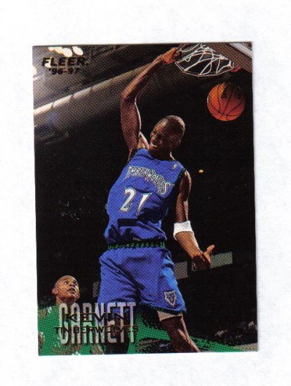 KEVIN GARNETT 96-97 FLEER #216
