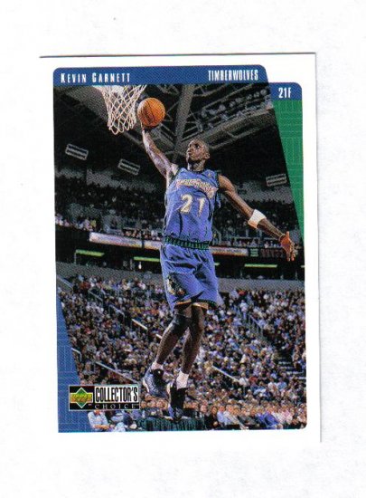 KEVIN GARNETT 97-98 COLLECTORS CHOICE #80
