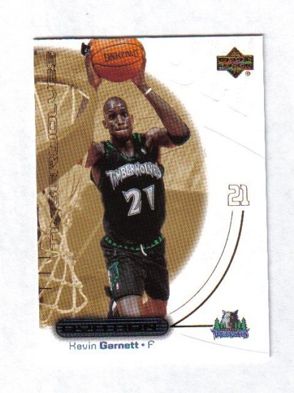 KEVIN GARNETT 00-01 UPPER DECK OVATION #31