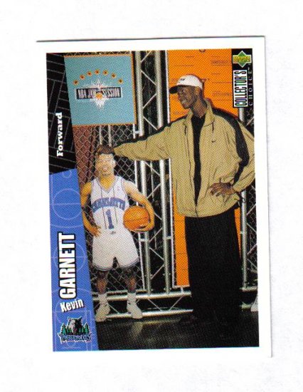 KEVIN GARNETT 96-97 COLLECTORS CHOICE #89