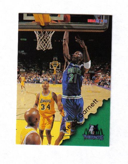 KEVIN GARNETT 96-97 FLEER #92