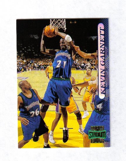 KEVIN GARNETT 96-97 STADIUM CLUB #177