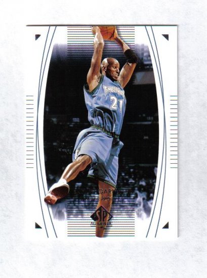 KEVIN GARNETT 03-04 SP AUTHENTIC #49
