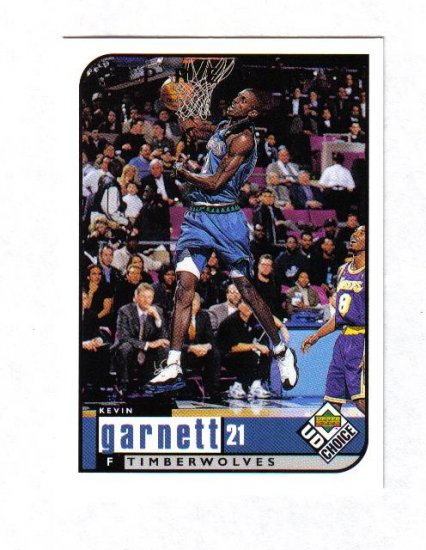 KEVIN GARNETT 98-99 UD CHOICE PREVIEWS #85
