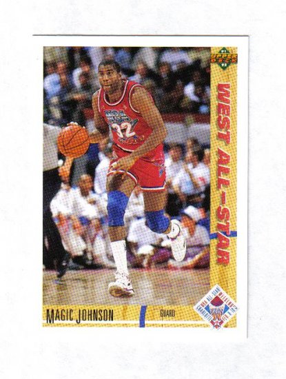 MAGIC JOHNSON 91-92 UPPER DECK ALL STAR #57