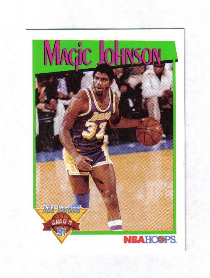 MAGIC JOHNSON 91-92 HOOPS #321